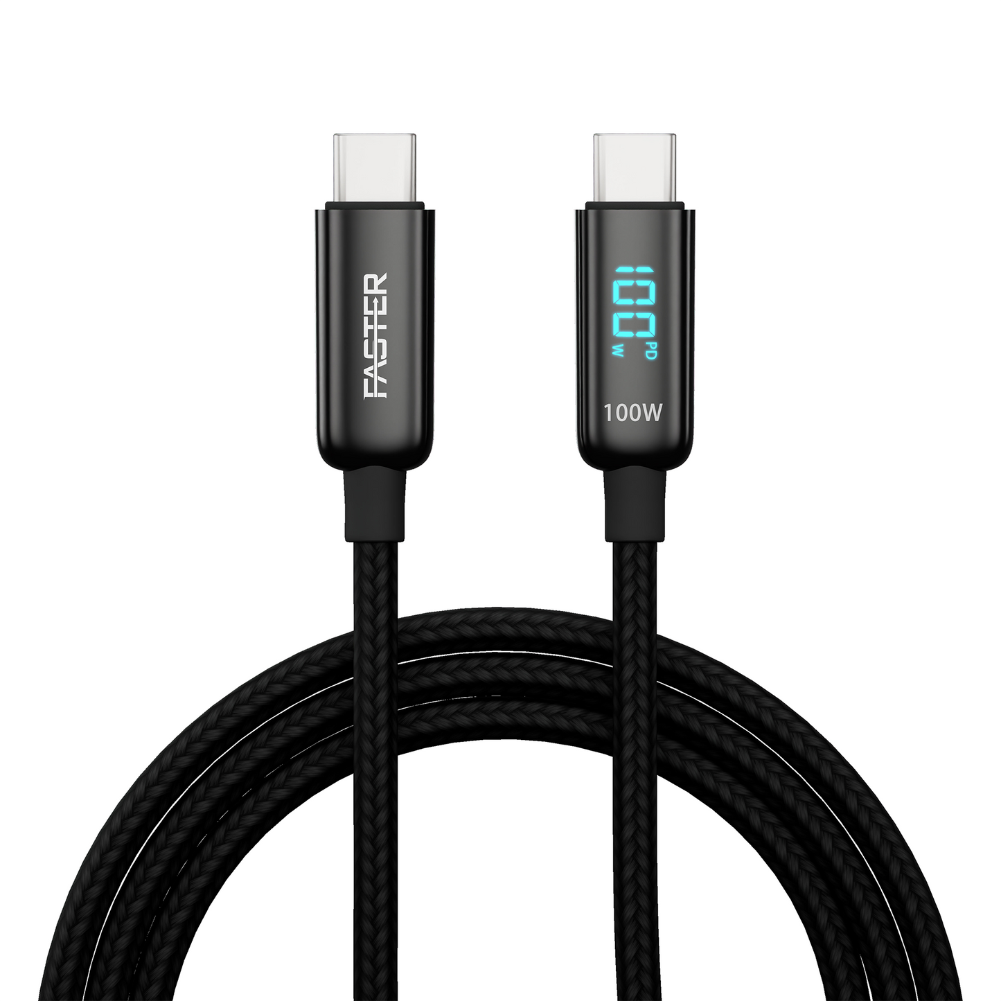 FASTER 100W USB-C TO USB-C PD CABLE