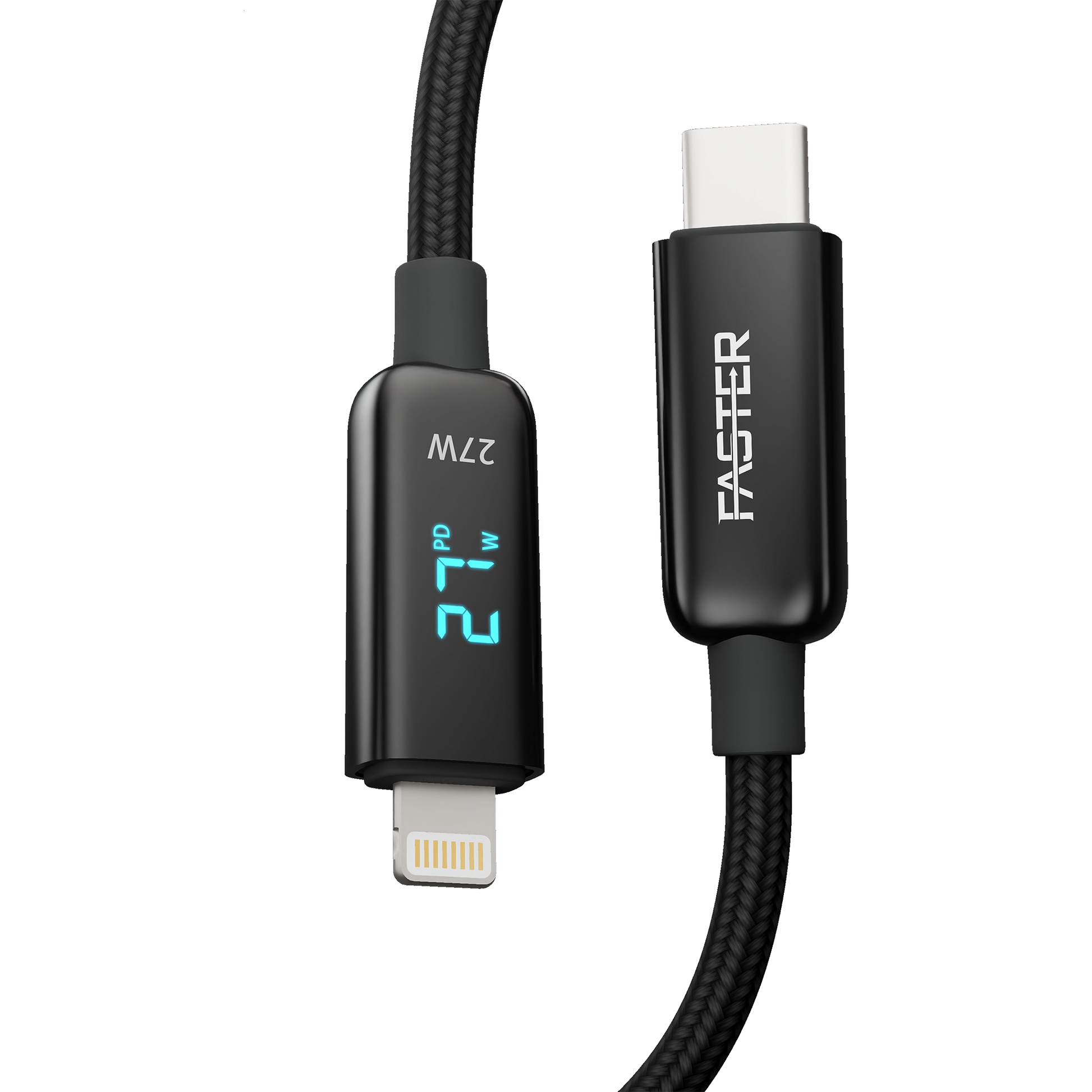 FASTER 27W USB-C TO LIGHTNINGDIGITAL DATA CABLE