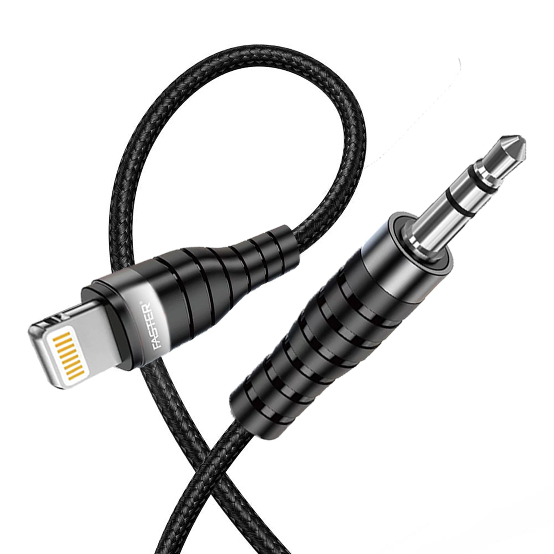 FASTER M1 Audio Cable for Lightning to 3.5mm Port