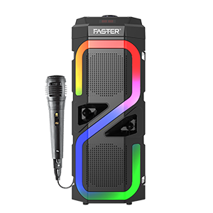 FASTER Rainbow 7 Powerful Bass Wireless Speaker