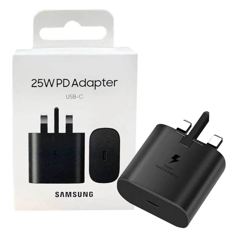 Samsung 25W USB-C Power  (UK Plug) - My Enclave 