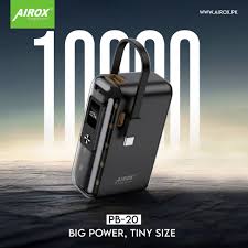 PB20 Power Bank – 10,000 mAh Fast Charging Power Bank AiroX - My Enclave 